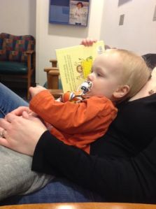 Patiently waiting his turn....again.